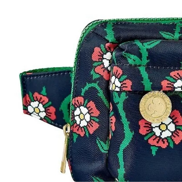🌹Rowing Blazers X Target l NWT Rose Print Belt Bag - Picture 3 of 4